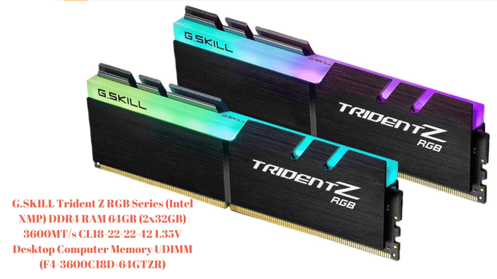 G.SKILL Trident Z RGB Series (Intel XMP) DDR4