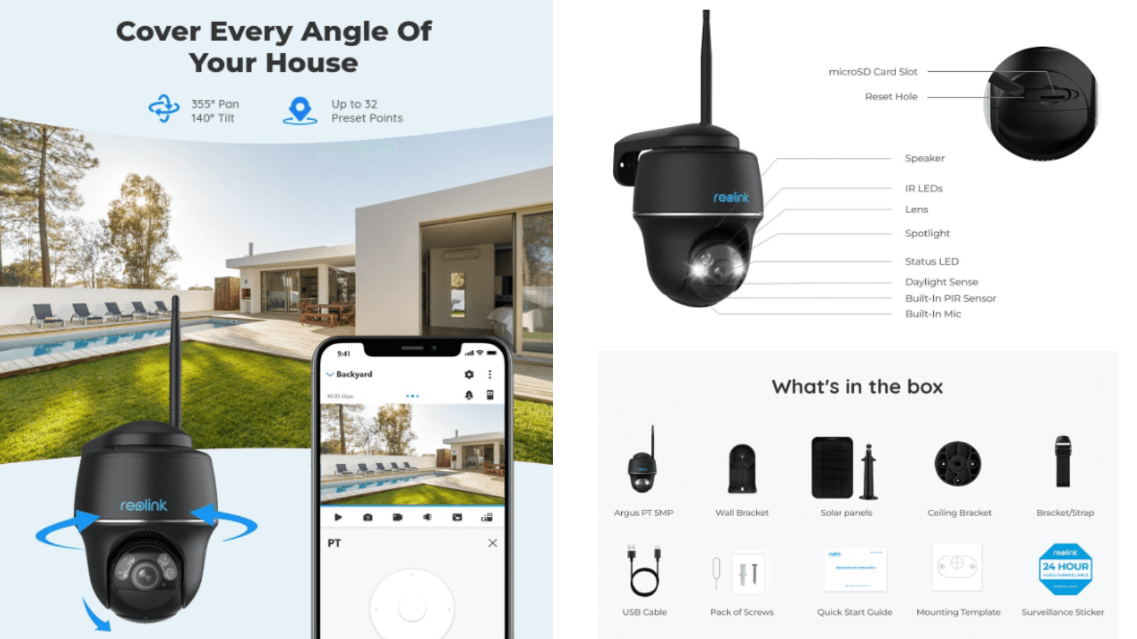 REOLINK 5MP Solar Cam