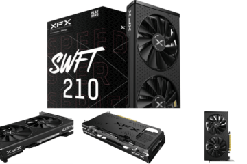 XFX Speedster SWFT 210 Radeon RX 6600 CORE Gaming Graphics Card with 8GB GDDR6 HDMI 3xDP, AMD RDNA 2 RX-66XL8LFDQ